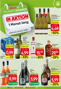Vorschau der Angebote: Spar Monatssparer gültig ab 06.08.2026