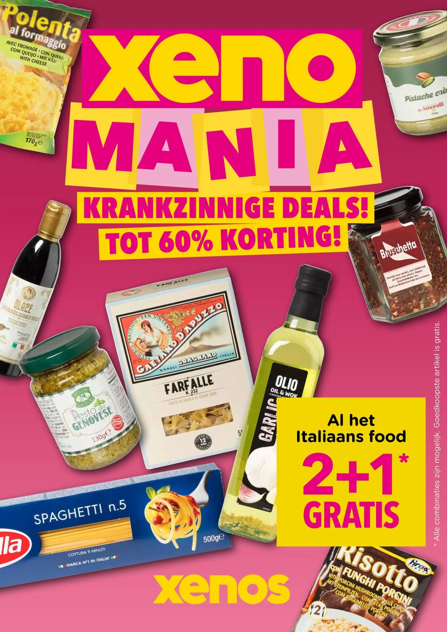 Voorbeeld van Xenos folder van winkel Xenos geldig vanaf 13-04-2026 - Pasta, Spaghetti, Pesto