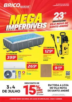 Pré-visualização do folheto da loja BricoMarché válida a partir de 25/06/2026