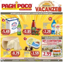 Anteprima dell'opuscolo Paghi Poco volantino dal negozio Paghi Poco valido da 01/09/2026