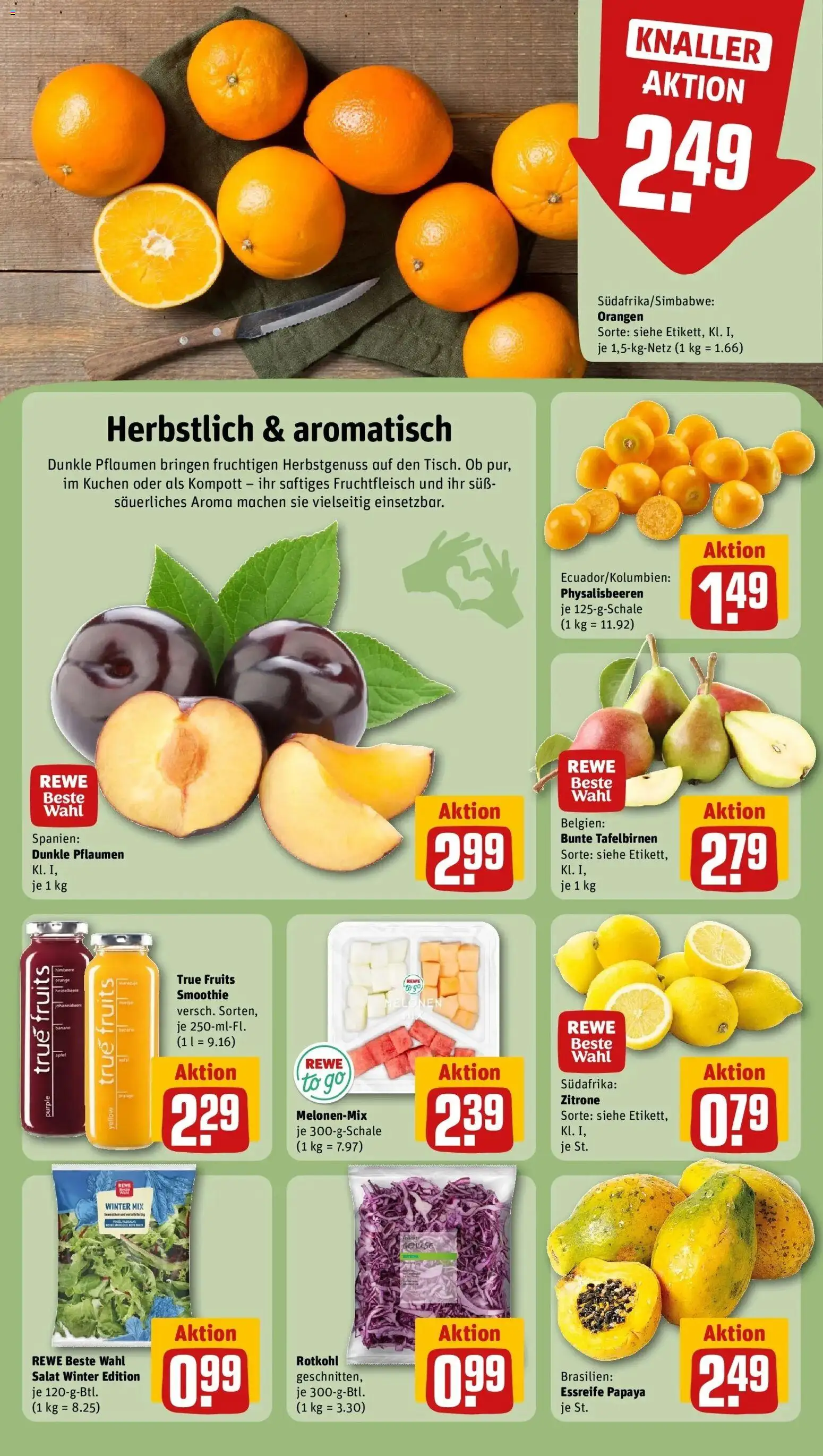 Vorschau von dem Prospekt des Geschäftes Rewe, gültig ab dem 05.10.2026