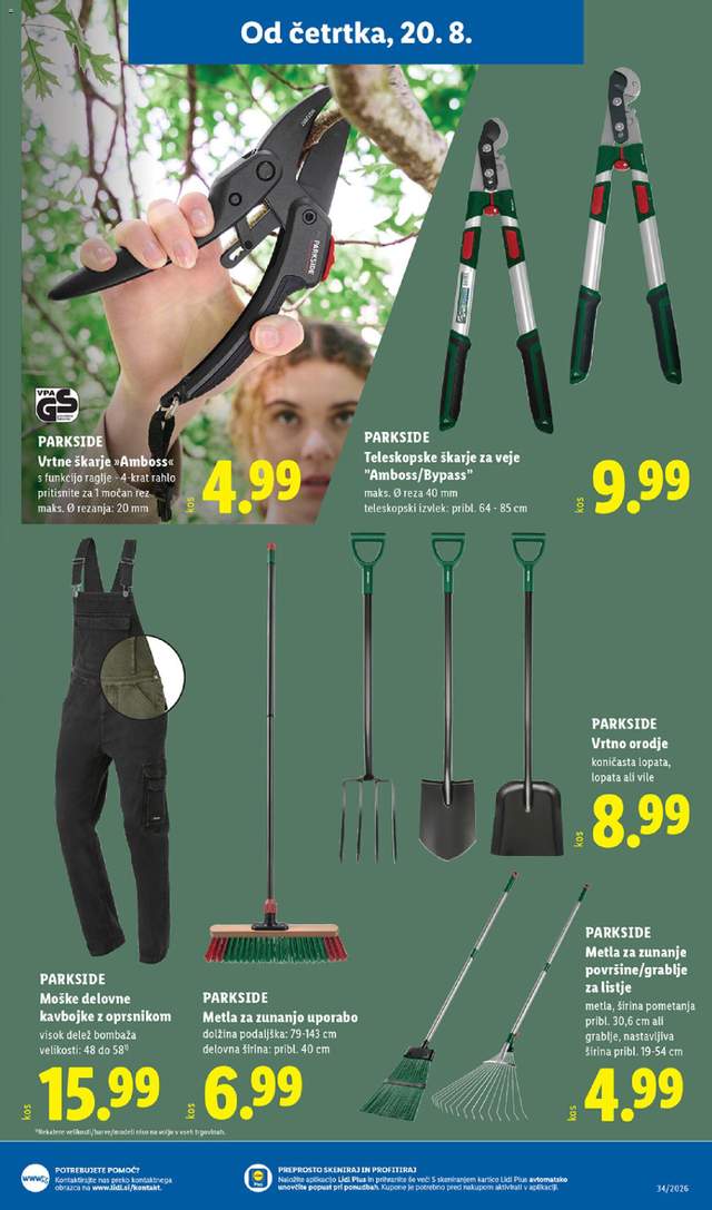 Novi Lidl katalog od 20.08.