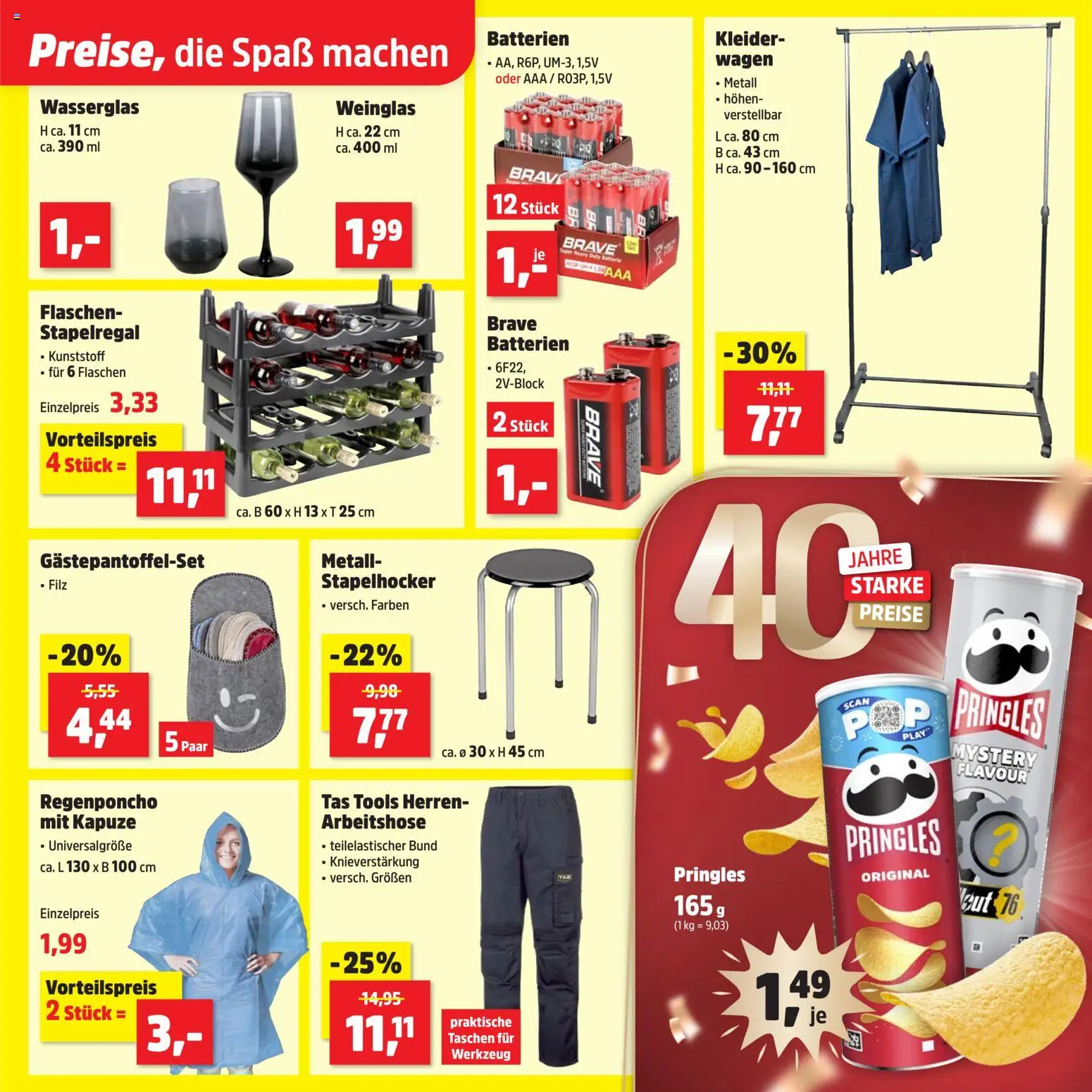 Vorschau von dem Prospekt des Geschäftes Thomas Philipps, gültig ab dem 02.11.2026 - Batterien, Batterie, Taschen, Pringles