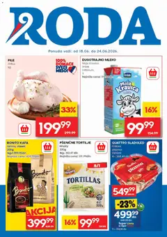 Pregled Roda kataloga - važi od 18.06.2026