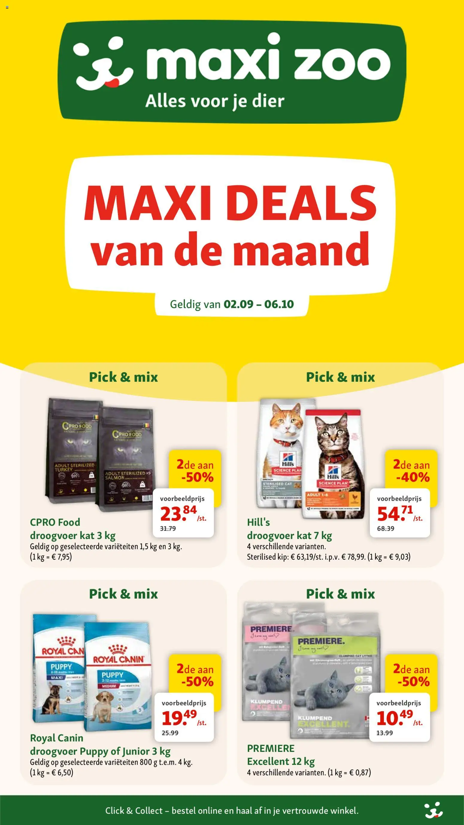 Voorbeeld van Maxi Zoo Folder van winkel Maxi Zoo geldig vanaf 02/09/2026