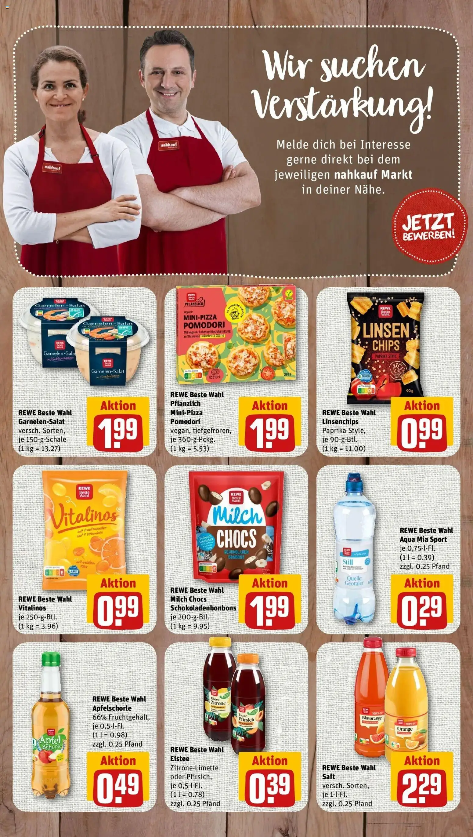 Vorschau von dem Prospekt des Geschäftes Rewe, gültig ab dem 26.10.2026