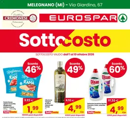 Anteprima dell'opuscolo Eurospar volantino Melegnano dal negozio Eurospar valido da 01/10/2026