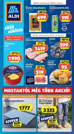 Aldi - Aldi aktuális akciós újság megtekintése, amely érvényes 2026.09.05.-től