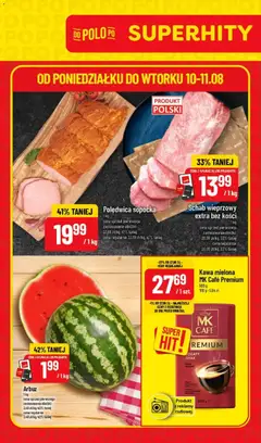 Pogląd gazetki "SuperHity POLOmarkt do wtorku 11.08 (G33)" ze sklepu POLOmarket ważnej od 10.08.2026