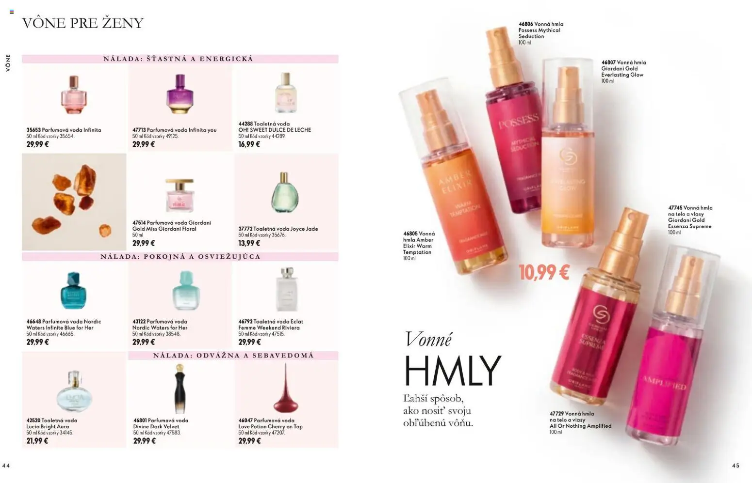 Náhľad Oriflame letáku platného od 11.11.2026 - Voda, Toaletná voda