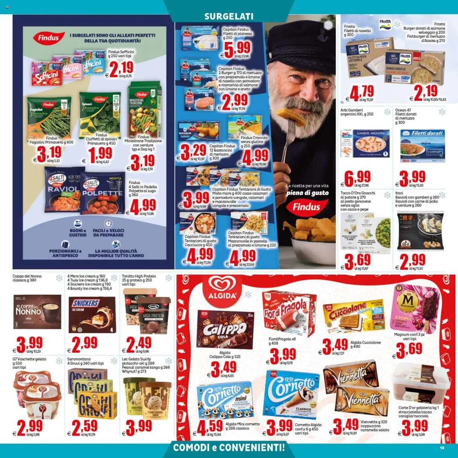 Anteprima dell'opuscolo Elite Supermercati volantino dal negozio Elite Supermercati valido da 04/09/2026 - Carne, Pomodoro, Cozze, Pesto, Aneto, Verdure, Nasello, Snickers