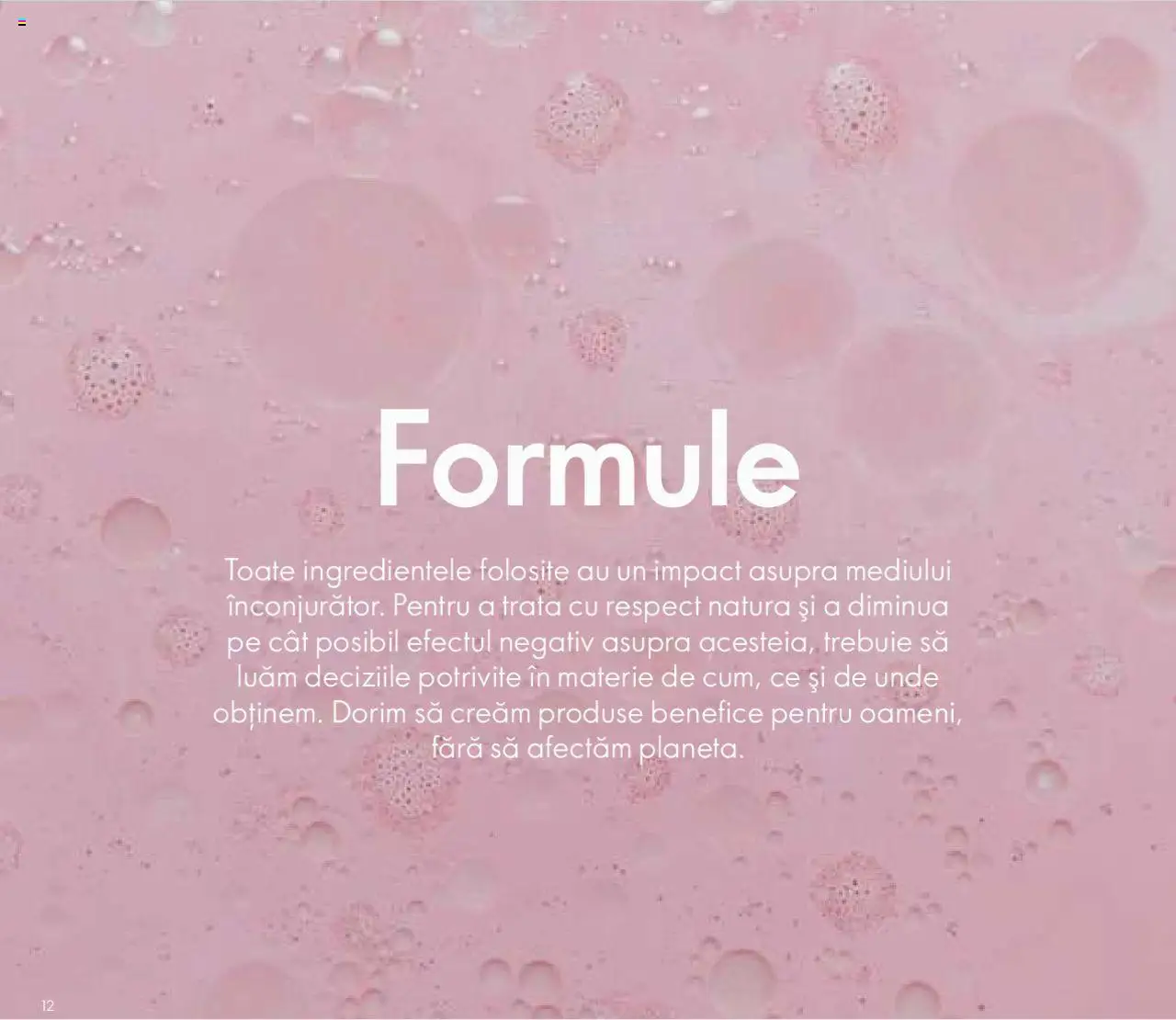 Previzualizarea de cataloage: Oriflame Catalog - Broșură Sustenabilitate valabil de la 25.10.2020