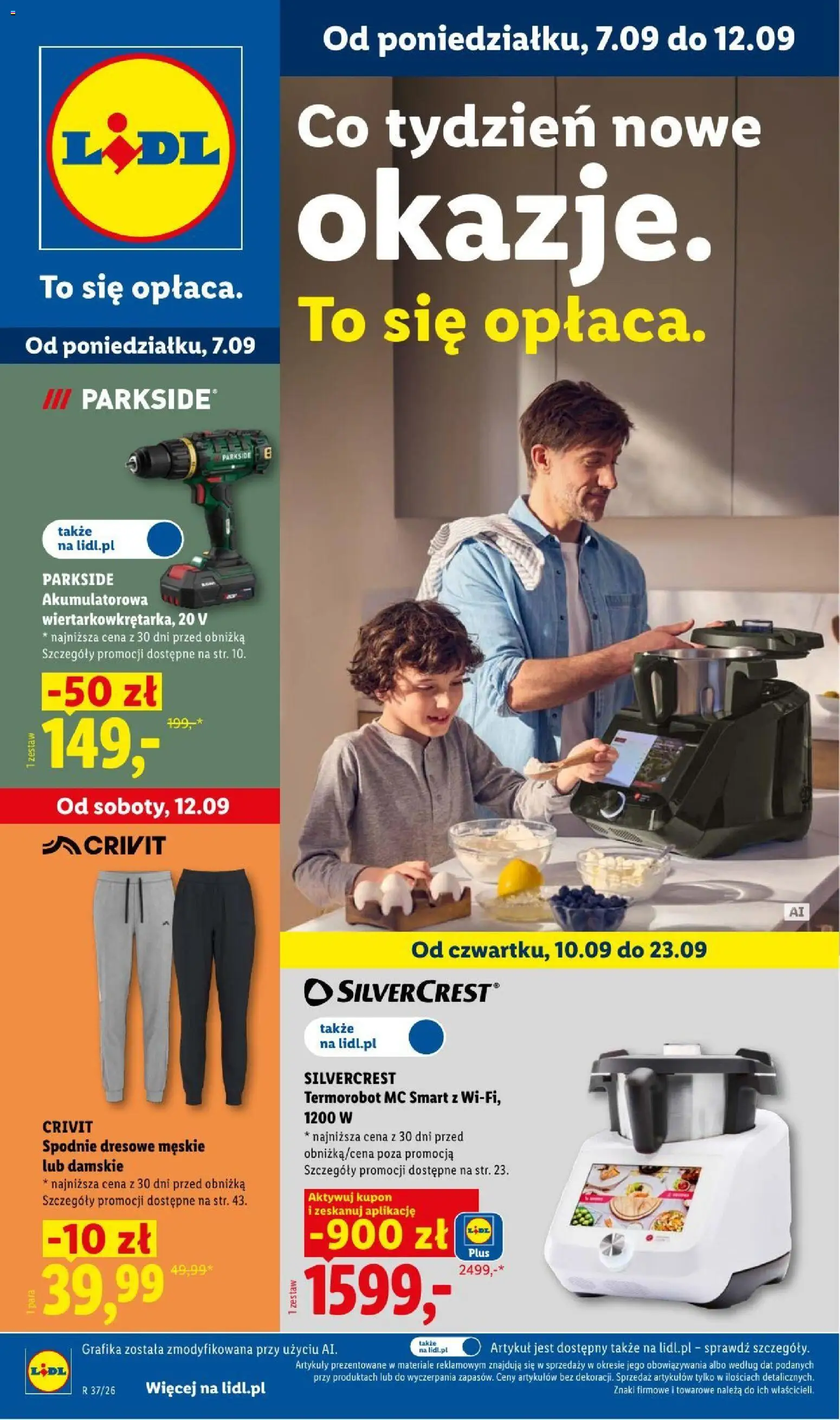 Pogląd gazetki "Lidl Katalog" ze sklepu Lidl ważnej od 07.09.2026