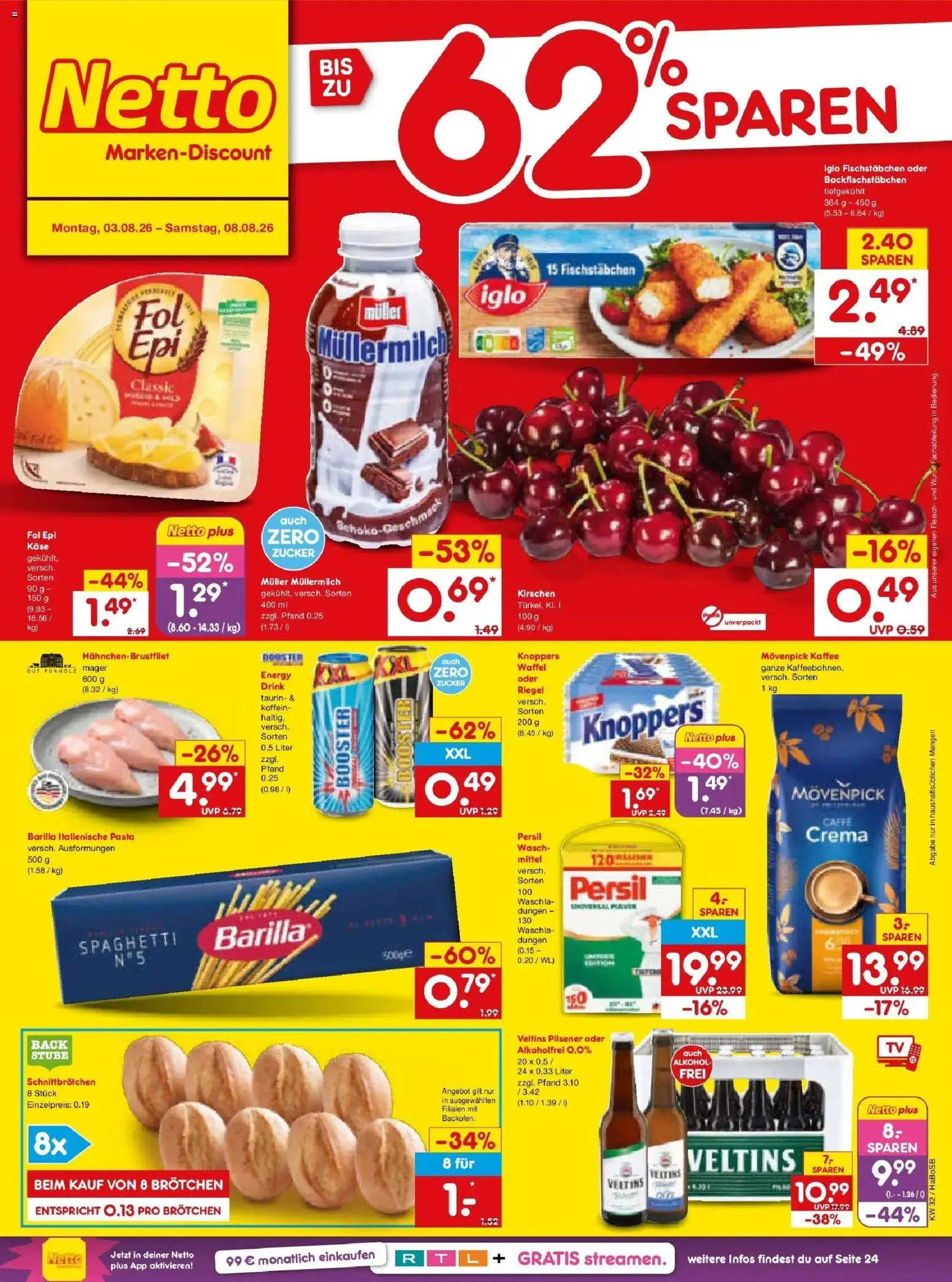 Vorschau von dem Prospekt des Geschäftes Netto Marken-Discount, gültig ab dem 03.08.2026