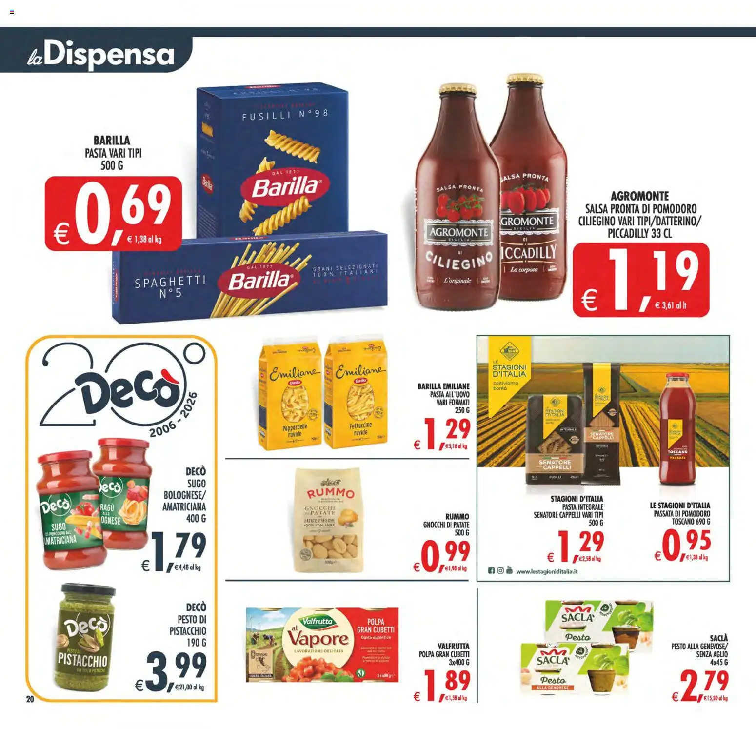 Anteprima dell'opuscolo Decò volantino Maxistore, Supermercati, Local Sicilia dal negozio Decò valido da 23/10/2026