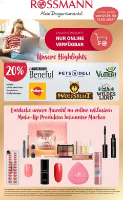 Vorschau von dem Prospekt des Geschäftes Rossmann, gültig ab dem 01.06.2026
