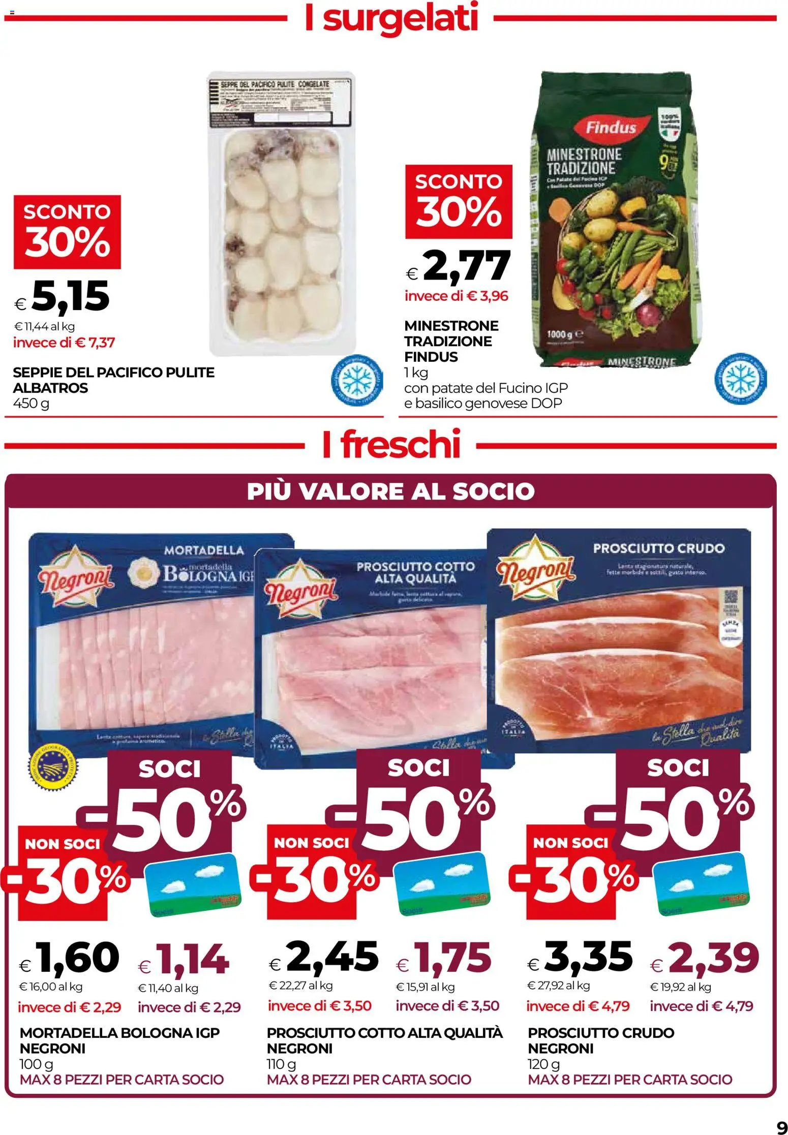 Anteprima dell'opuscolo COOP volantino Firenze dal negozio COOP valido da 29/10/2026 - Basilico, Mortadella, Prosciutto Crudo, Prosciutto, Prosciutto Cotto, Minestrone, Patate