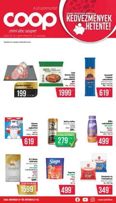 COOP - COOP - Mini & Abc & Szuper / Nyírzem megtekintése, amely érvényes 2026.10.15.-től