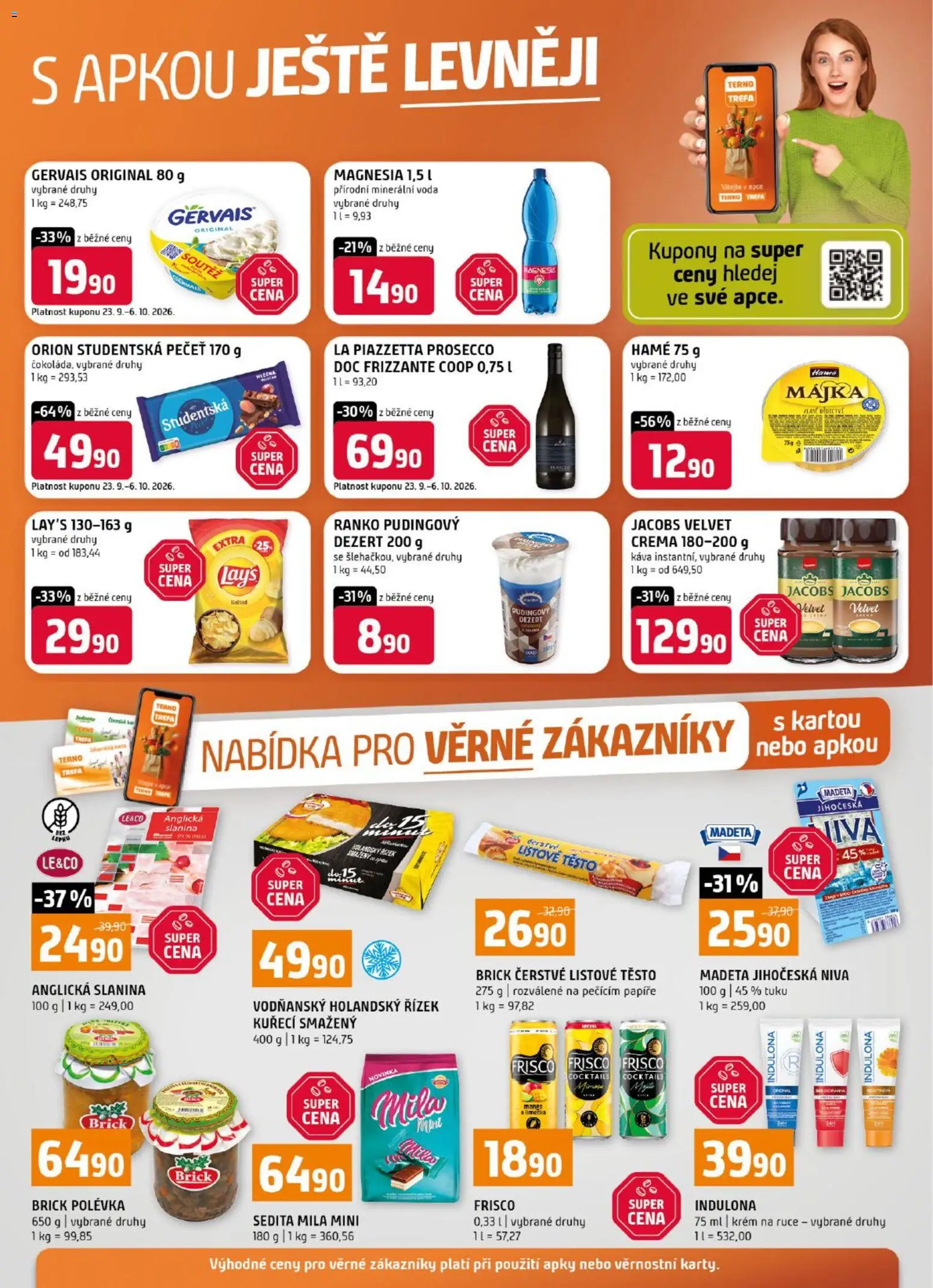 Náhled nabídky: Terno Terno leták - Nabídka pro věrné zákazníky platný od 23.09.2026