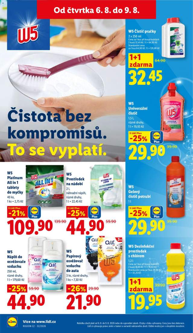 Nový Lidl leták od 06.08.