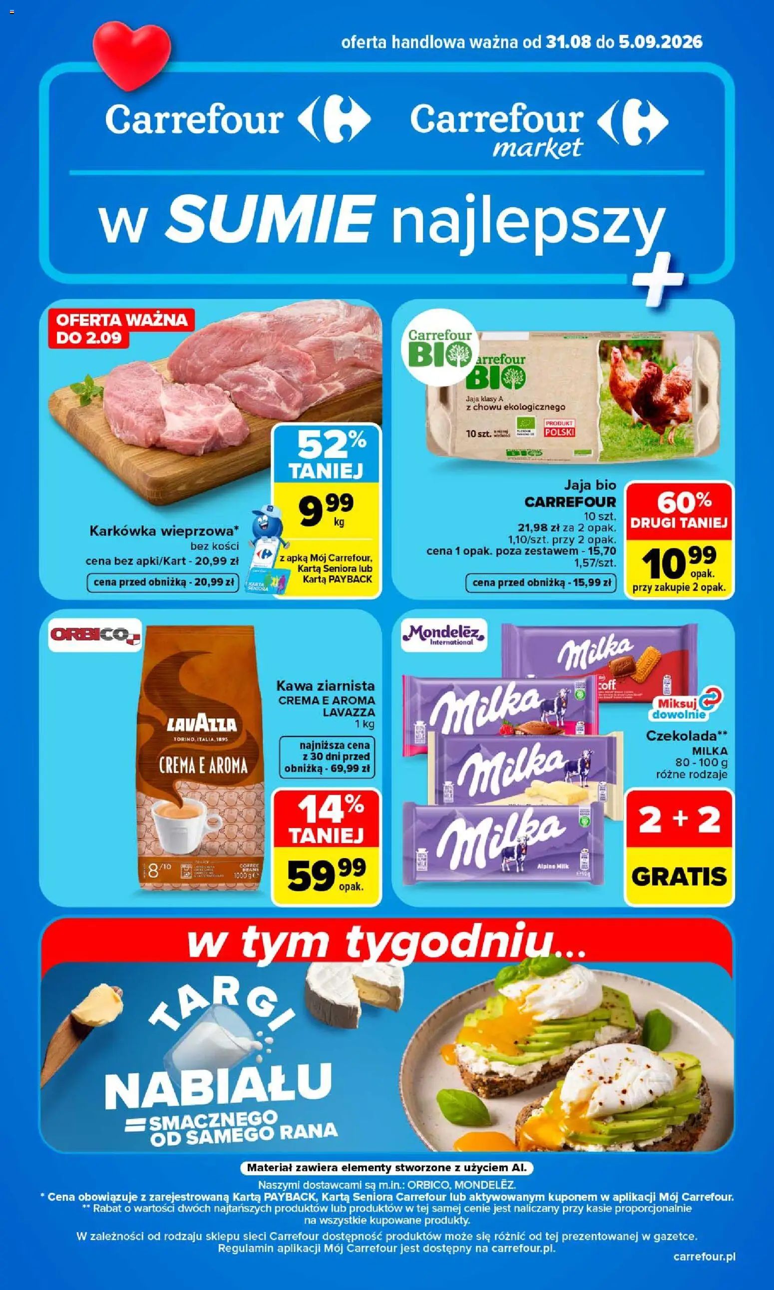 Pogląd gazetki "Carrefour gazetka" ze sklepu Carrefour ważnej od 31.08.2026