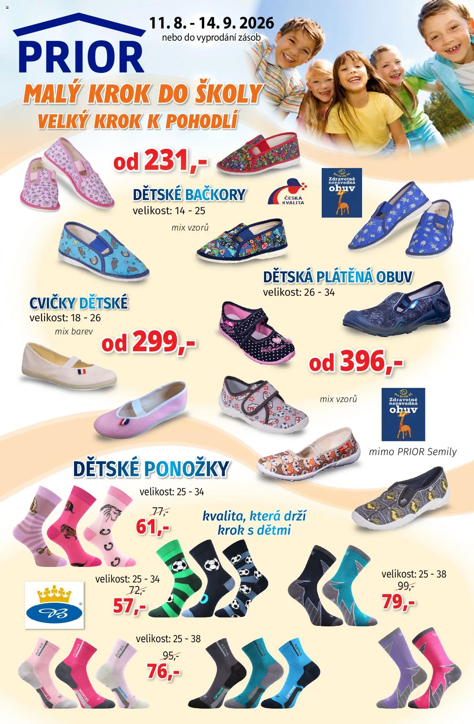 Náhled nabídky: Prior Prior - Akční Nabídka Obuvi platný od 11.08.2026