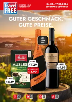 Vorschau der Angebote: Travel FREE Travel FREE Flugblatt gültig ab 04.09.2026
