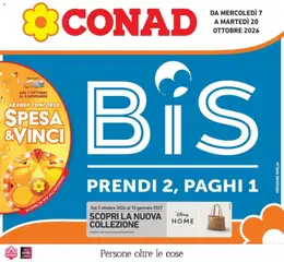 Anteprima dell'opuscolo Conad volantino Rio Saliceto dal negozio Conad valido da 07/10/2026