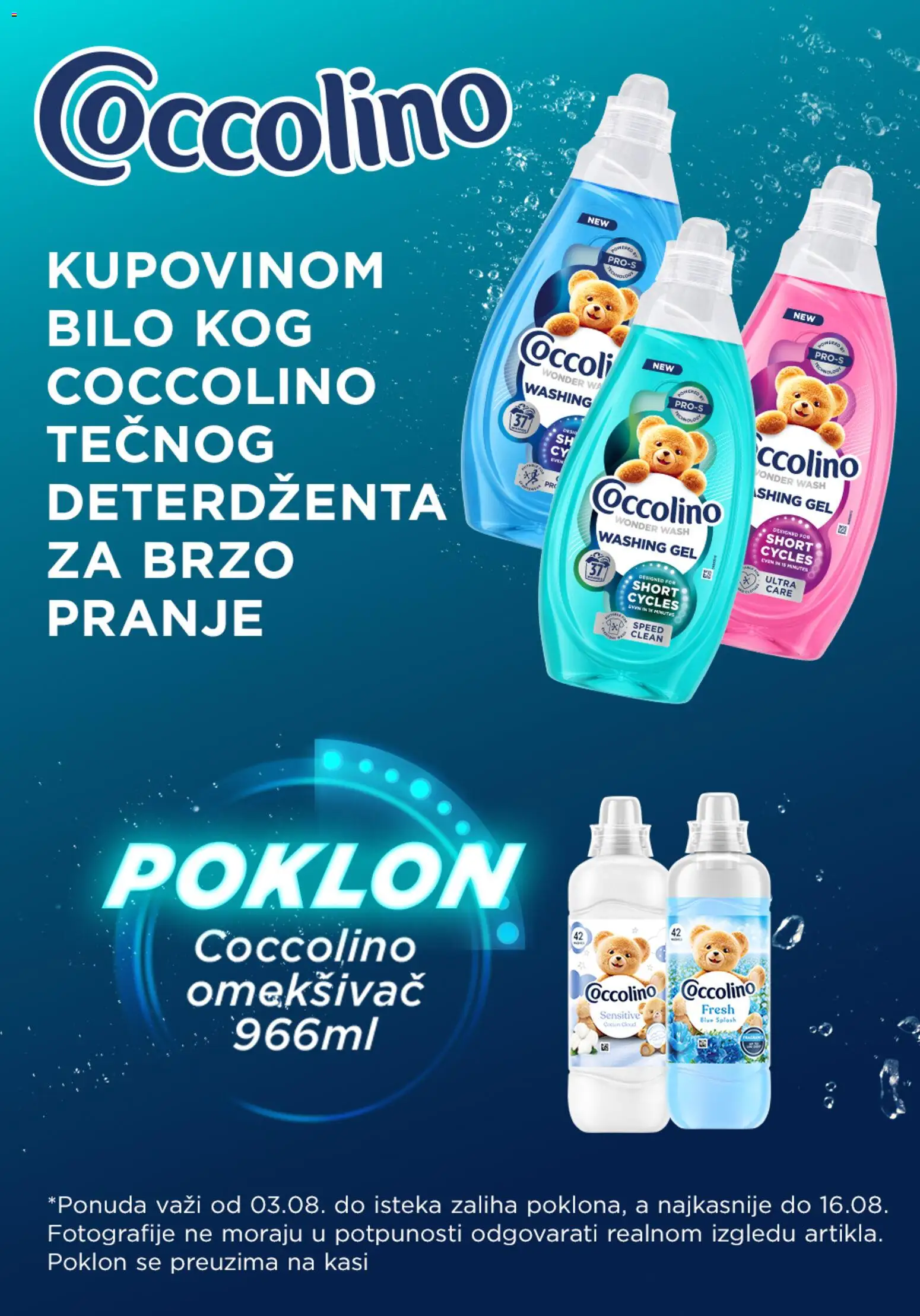 Pregled Univerexport kataloga - važi od 03.08.2026 - Coccolino, Omekšivač