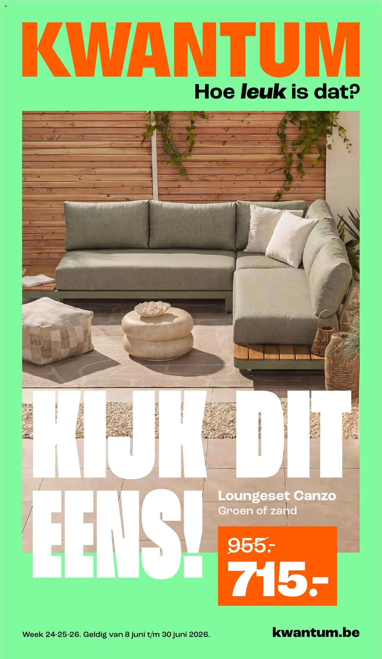 Voorbeeld van Kwantum Folder / Publicité van winkel Kwantum geldig vanaf 08/06/2026