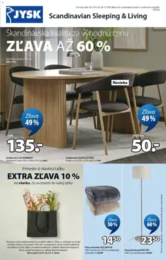 Náhľad JYSK letáku platného od 19.08.2026