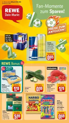 Vorschau von dem Prospekt des Geschäftes Rewe, gültig ab dem 29.06.2026