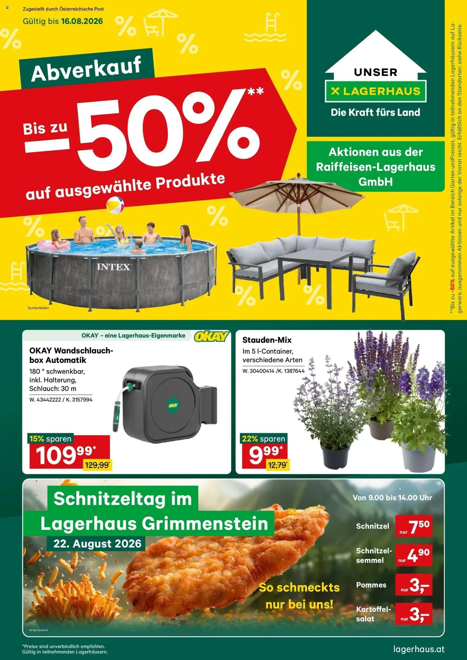 Vorschau der Angebote: Lagerhaus Lagerhaus Wochen Angebote gültig ab 03.08.2026