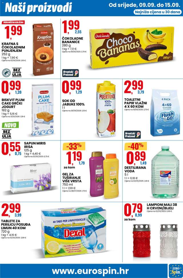Novi Eurospin katalog od 09.09.