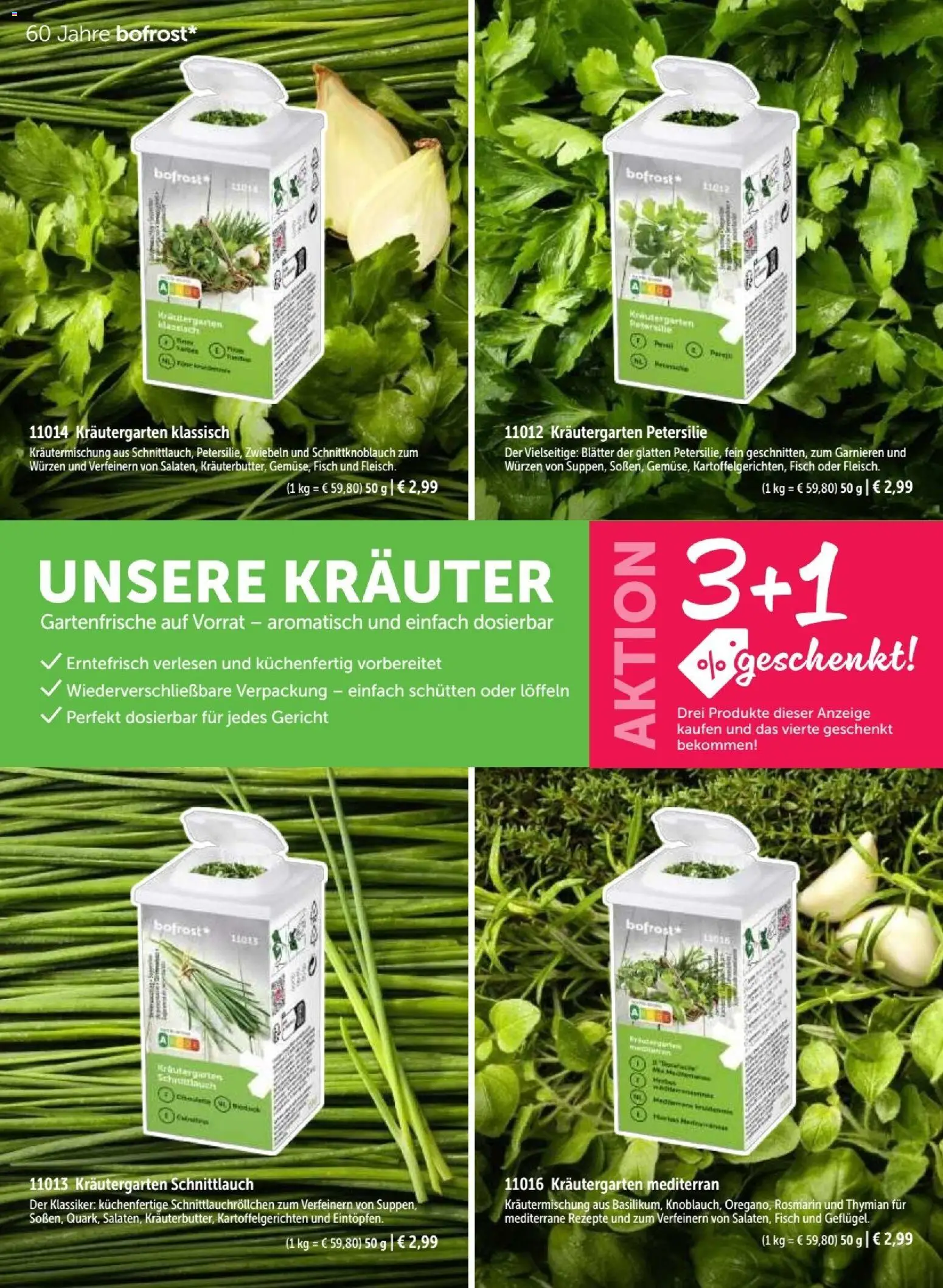 Vorschau von dem Prospekt des Geschäftes Bofrost, gültig ab dem 07.09.2026 - Fisch, Petersilie, Zwiebeln