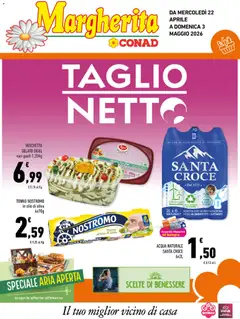 Anteprima dell'opuscolo Conad volantino Margherita Sicilia dal negozio Conad valido da 22/04/2026