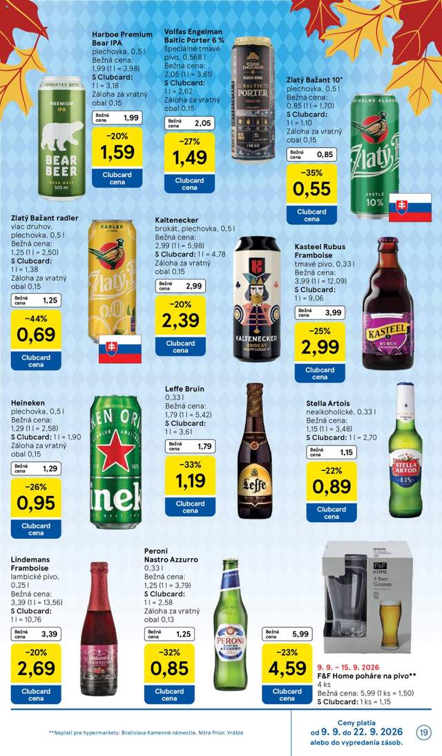 Nový Tesco leták od 09.09.