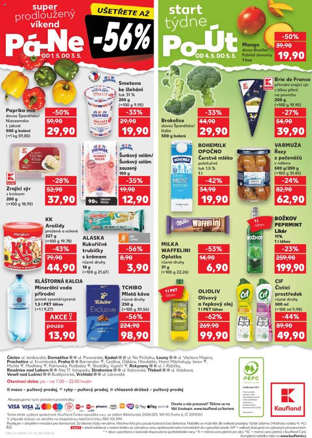 Nový Kaufland leták od 29.04.