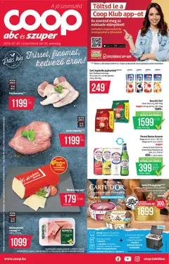 COOP - COOP akciós újság megtekintése, amely érvényes 2026.07.30.-től