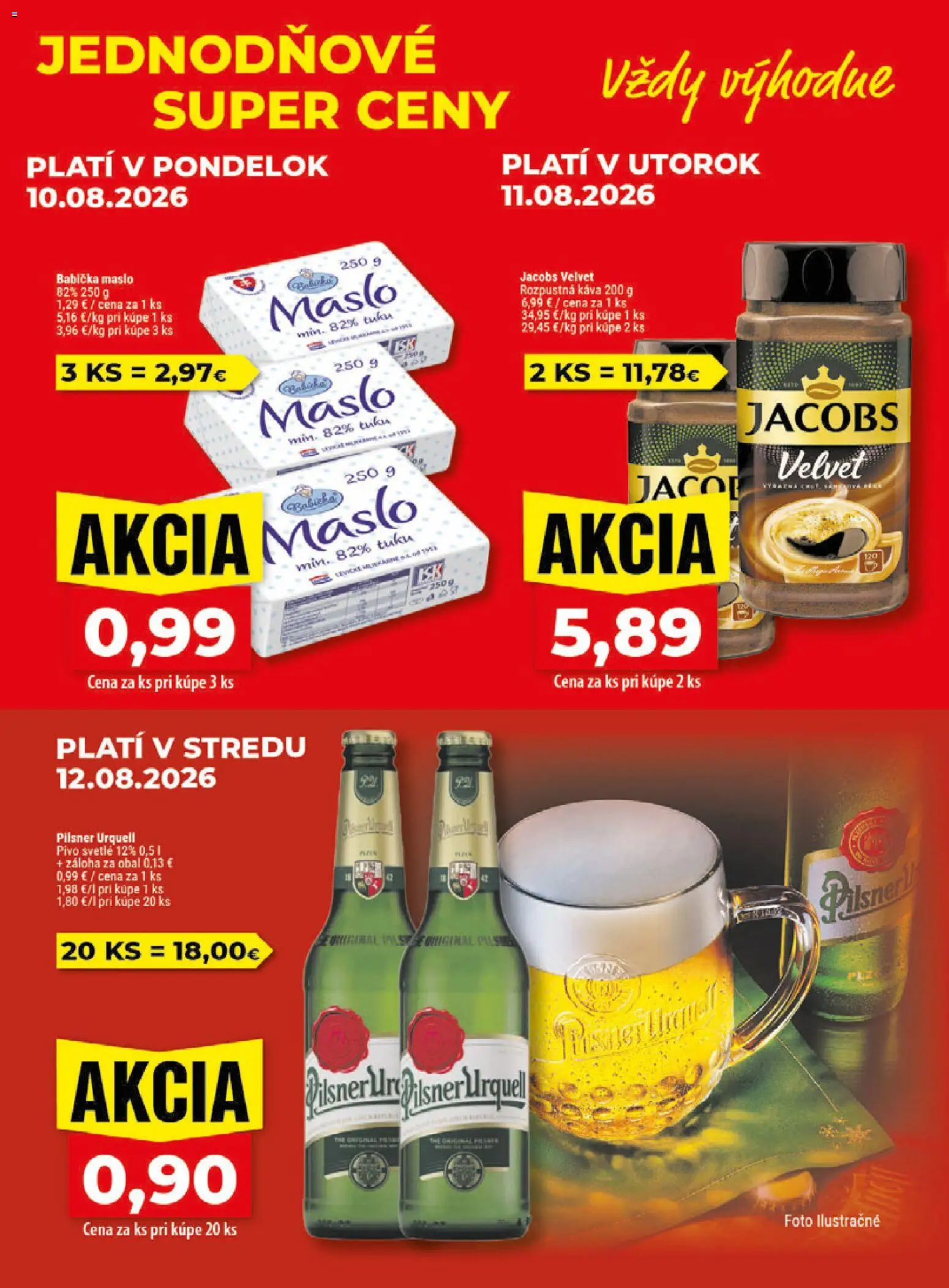 Náhľad Klas letáku platného od 10.08.2026