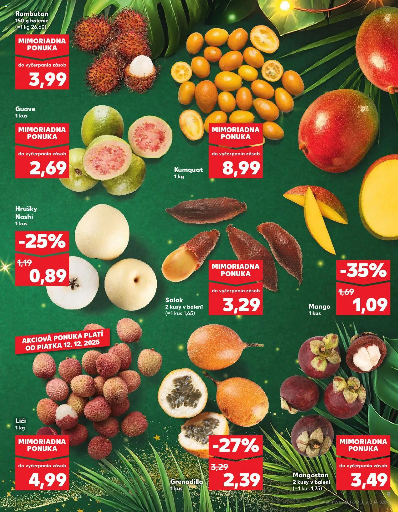 Náhľad Kaufland letáku platného od 04.12.2025