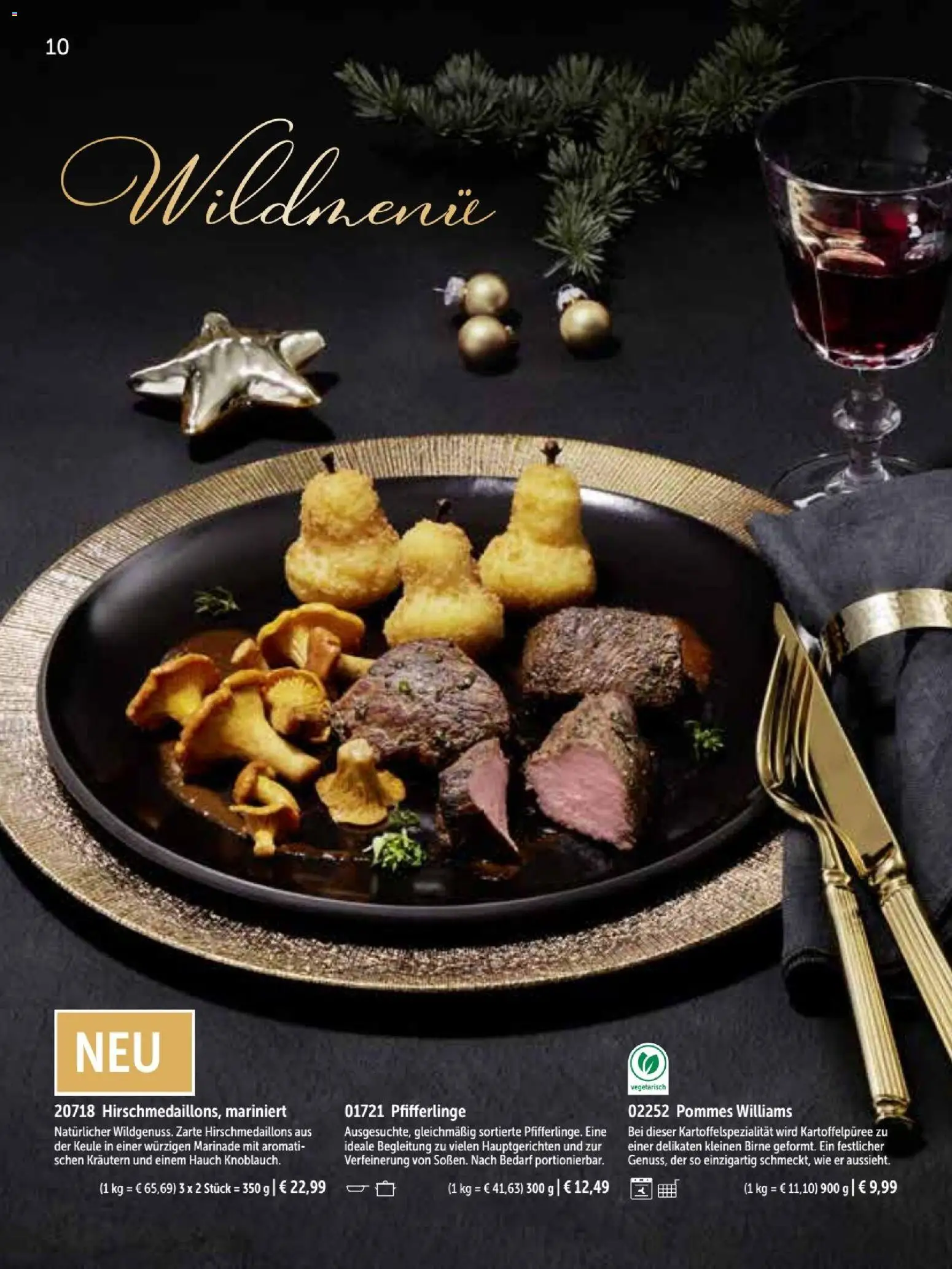 Vorschau von dem Prospekt des Geschäftes Bofrost, gültig ab dem 26.10.2026 - Pommes, Pfifferlinge, Knoblauch, Birne