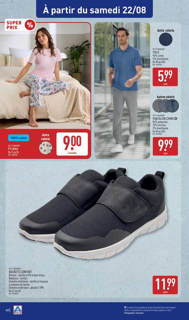 Nouveau catalogue Aldi à partir du 18/08