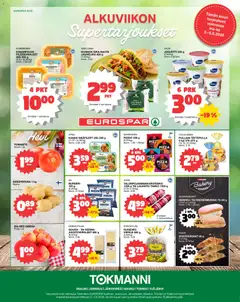 Kaupan Tokmanni Tokmanni - EUROSPAR esikatselu, voimassa 03/08/2026