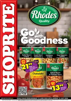 Preview of Shoprite flyer valid from 15/06/2026