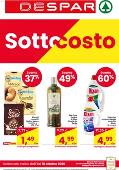 Anteprima dell'opuscolo Despar volantino Muggia dal negozio Despar valido da 01/10/2026