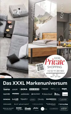 Vorschau der Angebote: XXXLutz XXXLutz Das XXXL Markenuniversum gültig ab 27.10.2026