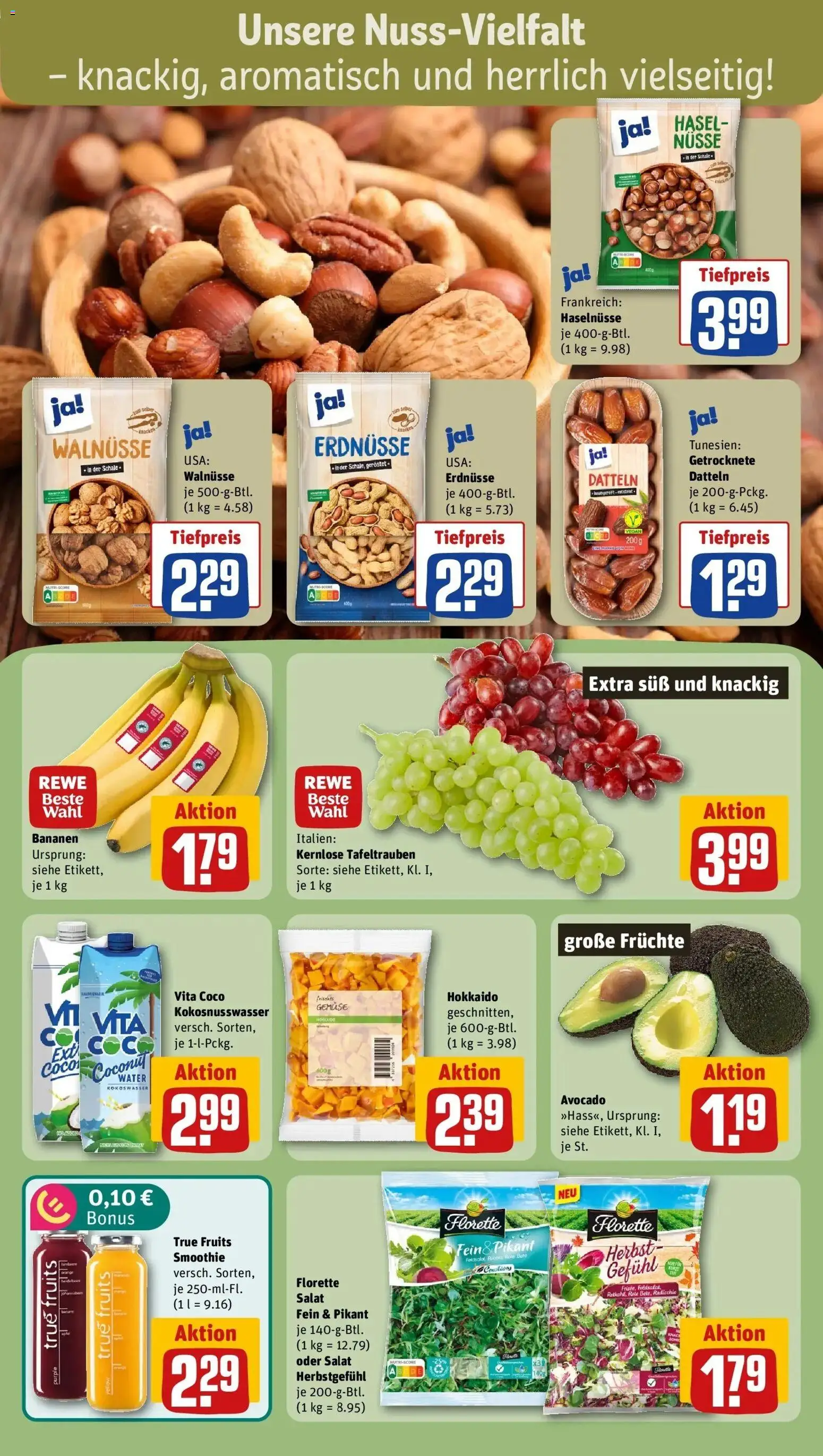 Vorschau von dem Prospekt des Geschäftes Rewe, gültig ab dem 26.10.2026