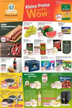 Vorschau von dem Prospekt des Geschäftes Globus, gültig ab dem 03.08.2026