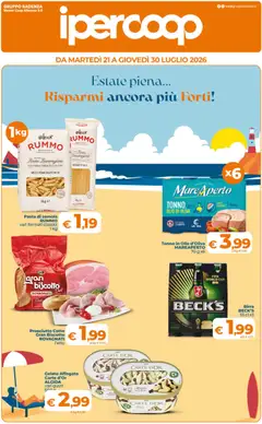 Anteprima dell'opuscolo Ipercoop volantino Sicilia dal negozio Ipercoop valido da 21/07/2026